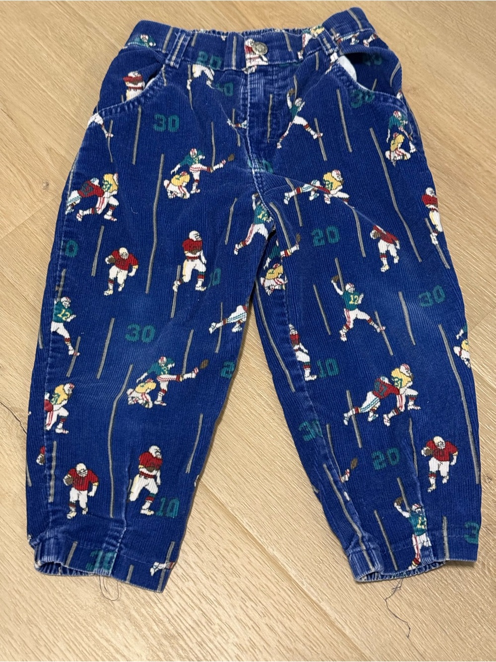 OshKosh B'gosh Vintage 1990’s Navy Football Corduroy Joggers